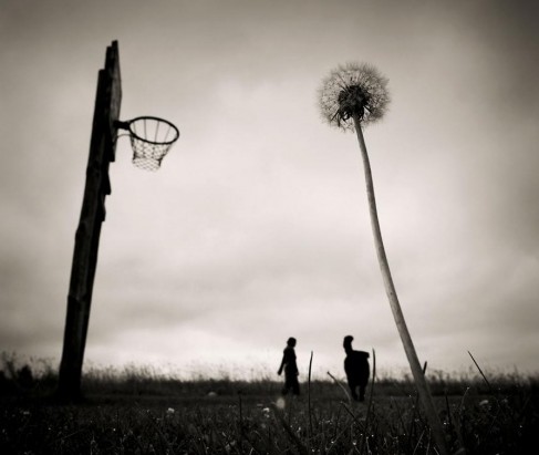 „Apie krepšinį ir kitus demonus.“ Dzūkija, 2010 m. Mindaugo Gabrėno fotografija