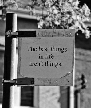 The best things...