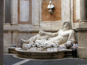 Iš kelionės į Romą. Kapitolijaus muziejaus kiemelis | Nuotrauka iš asmeninio fotoarchyvo.