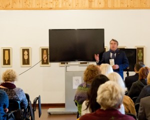 Lietuvos muziejų asociacijos vadovo-valdybos pirmininkas Raimundas Balza | Lietuvos liaudies buities muziejaus nuotr.