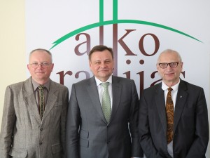 Audrys Antanaitis, Vydas Gedvilas ir Juozas Zykus | alkas.lt nuotr.