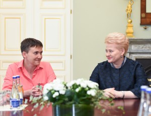 D. Grybauskaitė: Lietuva tvirtai remia Ukrainos žmones | lrp.lt, R. Dačkaus nuotr.