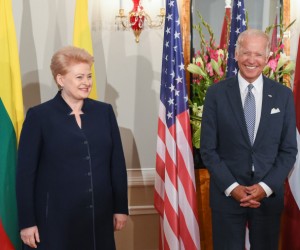 Dalia Grybauskaitė ir Džozefas Baidenas | lrp.lt, R. Dačkaus nuotr.