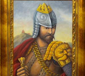 Karalius Gediminas | A.Liupšio paveikslas 2007 m.