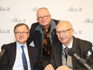 Egidijus Vareikis, Audrys Antanaitis ir Juozas Zykus | A. Sartanavičiaus nuotr.
