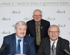 Bronis Ropė Audrys Antanaitis ir Juozas Zykus | alkas.lt nuotr.