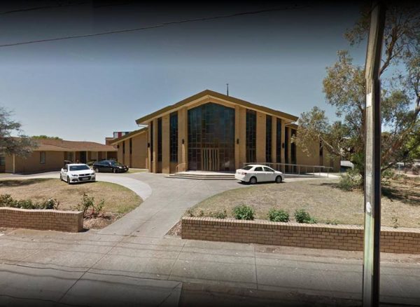 Šv. Margaritos bažnyčia Kraidono priemiestyje (Croydon), Adelaidėje (Adelaide), Australijoje. Architektas Vaclovas Navakas, 1968 m. | Google.lt/maps nuotr.