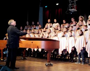 Vilniaus Balio Dvariono dešimtmetės muzikos mokyklos choras „Viva voce“ | P. Šimkavičiaus nuotr.