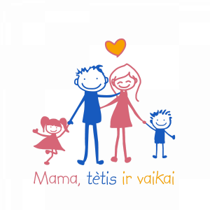 Mama, tėtis ir vaikai_logo