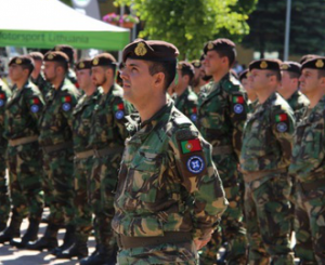 Portugalijos prezidentas aplankys Lietuvoje išdėstytus portugalų karius | Kęstučio dalinio ir Portugalijos karinių pajėgų nuotr.
