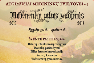 Jau antrą kartą vyks – „Medininkų pilies žaidynės“ | Trakų istorijos muziejaus nuotr.