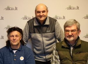 Gintaras Kaltenis, Gerimantas Statinis ir Gintautas Babravičius | Alkas.lt nuotr.