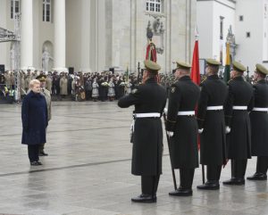 Prezidentė Lietuvos kariuomenės parade | lrp.lt nuotr.