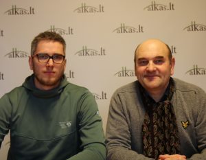 Vytautas Petrauskas ir Gerimantas Statinis | Alkas.lt nuotr.