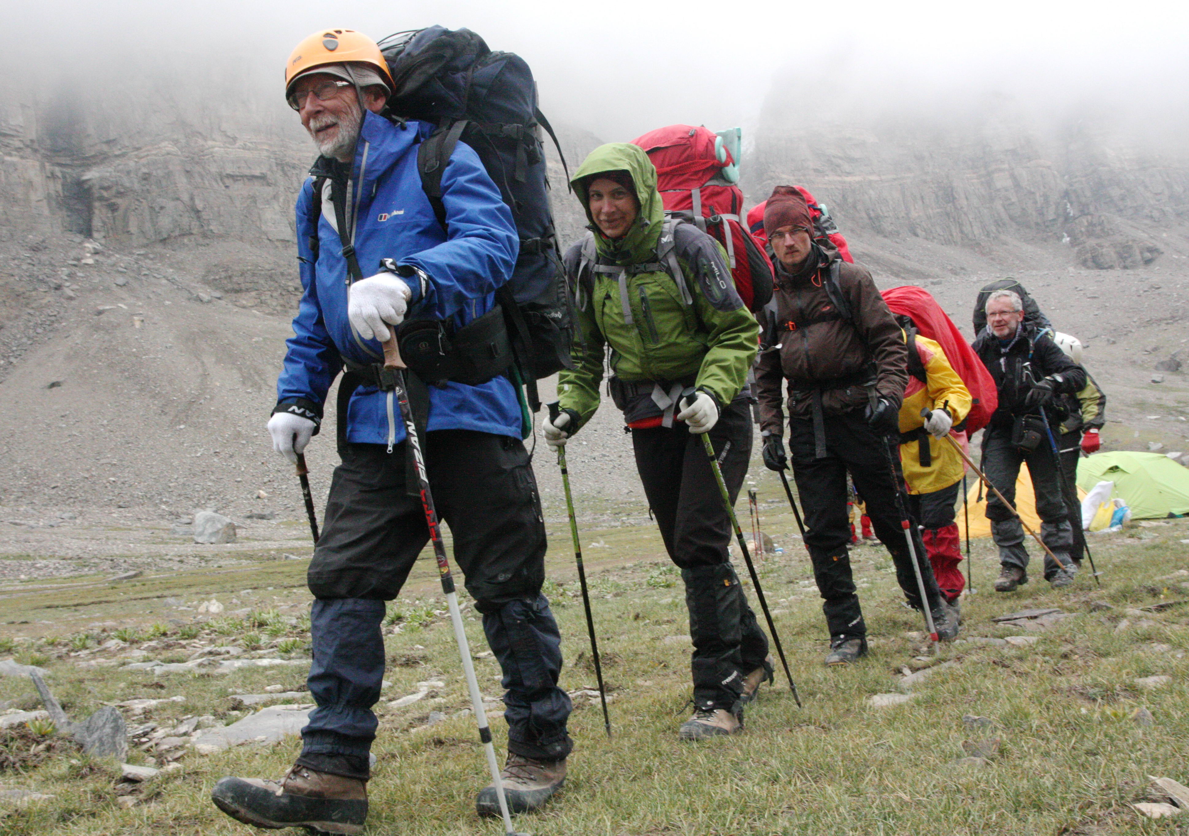 Į kalnus tūkstančius išvedęs 75-erių keliautojas: senatvės gyvenime nėra | Asmeninė nuotr.
