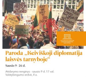 Paroda bibliotekoje_diplomatija