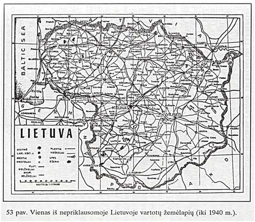 Lietuvos-zemelapis-vartotas-iki-1940