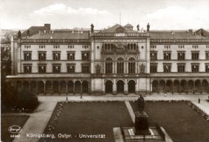 Karaliaučiaus universitetas | Atvirukas iš Bibliotekos fondų
