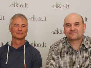 Darius Radkevičius ir Gerimantas Statinis | Alkas.lt nuotr.