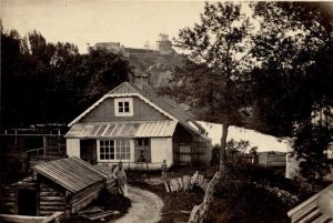 J. Čechavičiaus namas XIX a. | LMAVB Vrublevskių bibliotekos fondų nuotr.