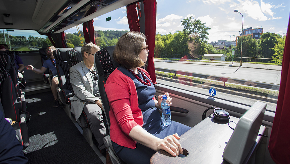 Liepos 6-osios proga estų bendrovė Vilniaus gyventojams padovanojo kelionę laiku | Estijos tarptautinių keleivių pervežimo kompanija „Lux Express“ nuotr.
