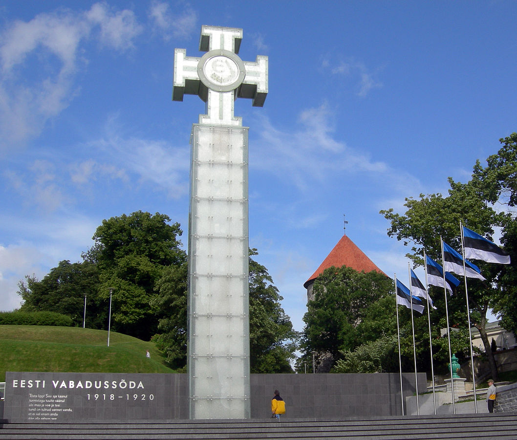 Estijos Nepriklausomybės monumentas Laisvės aikštėje Taline | B. Puzinavičiaus nuotr.