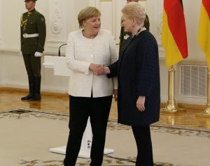Angela Merkel, Dalia Grybauskaitė | Alkas.lt, A. Sartanavičiaus nuotr.