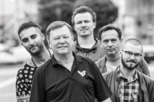 Kompozitorius Dainius Pulauskas su akustine grupe | "Vilnius Jazz" archyvo nuotr.