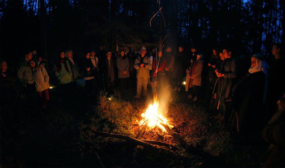 Vėlinės Dvarciškėse 