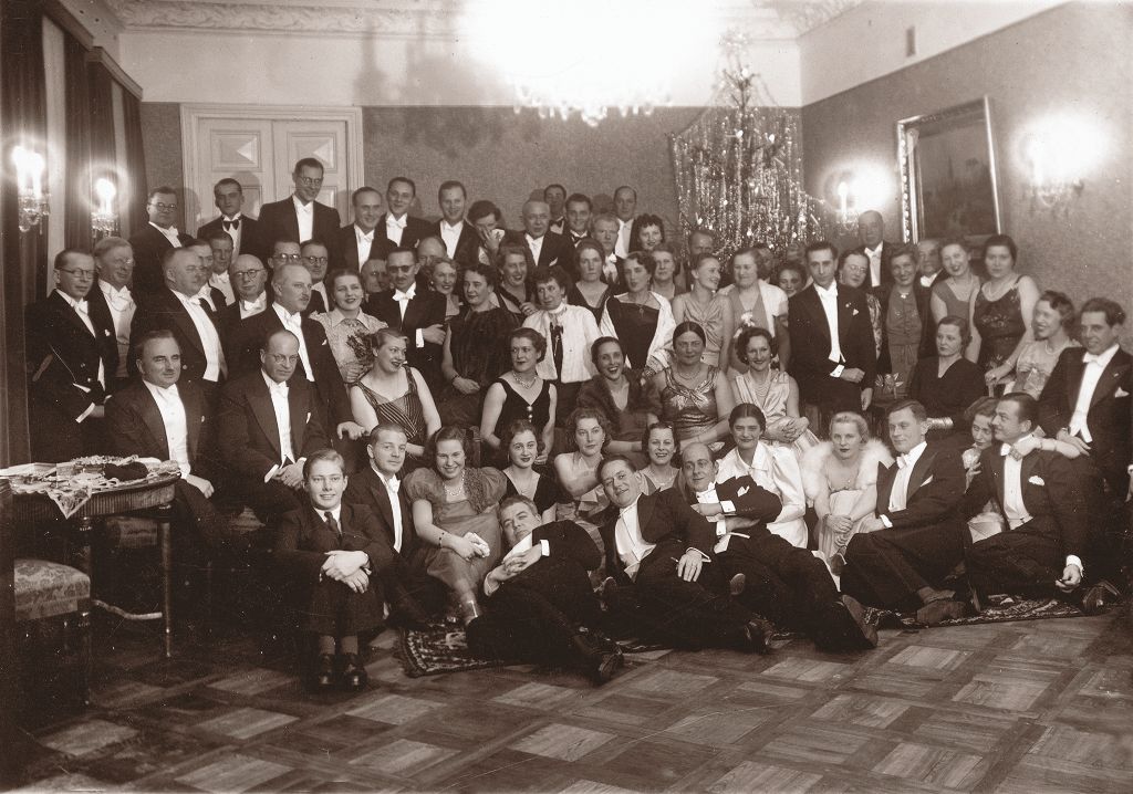 Diplomatinis korpusas sutinka Naujuosius metus. Kaunas, 1939 m. sausio 1 d. Fot. M. Smečechauskas | NČDM nuotr.