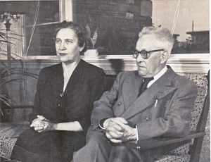 Krėvė su žmona Marija, JAV, 1952 m. | V. Krėvės memorialinio muziejaus nuotr.
