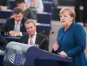 Vokietijos kanclerė Angela Merkel | Europos parlamento nuotr.