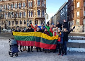 Pagarbos bėgime „Gyvybės ir mirties keliu“ aktyviai dalyvavo užsienio lietuviai | T. Razmaus nuotr.