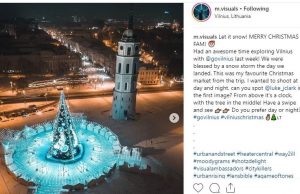 Pasaulio žiniasklaidoje kalėdinis Vilnius – kūrybai atviras ir magiškas miestas | „Go Vilnius“ nuotr.