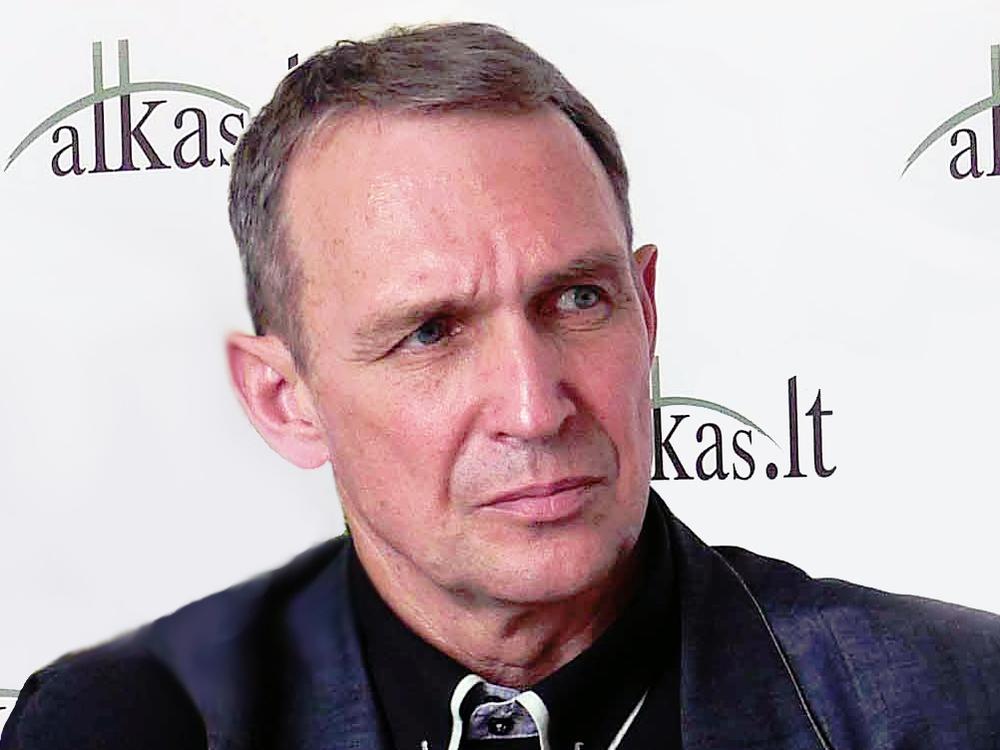 Arvydas Juozaitis Alkas.lt redakcijoje