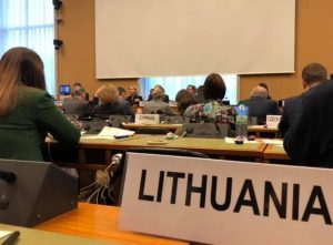 Lietuvos atstovai Ženevoje ESPO konferencijoje | am.lt nuotr.