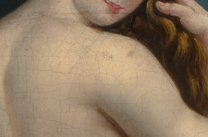 „Veneros gimimas“ fragmentas | Vilniaus paveikslų galerijos nuotr.