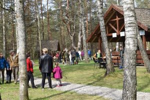 „Vidur girių“ pagrindinė renginio erdvė | Baltijos aplinkos forumo nuotr.
