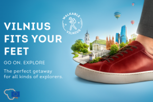 Žingsnis po žingsnio: turizmo kampanija kviečia pažinti Vilnių pėsčiomis | Walkable Vilnius nuotr.
