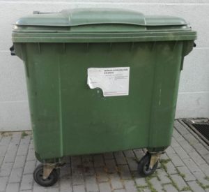 Miščių atliekų konteineris | Kedainiai.lt nuotr.