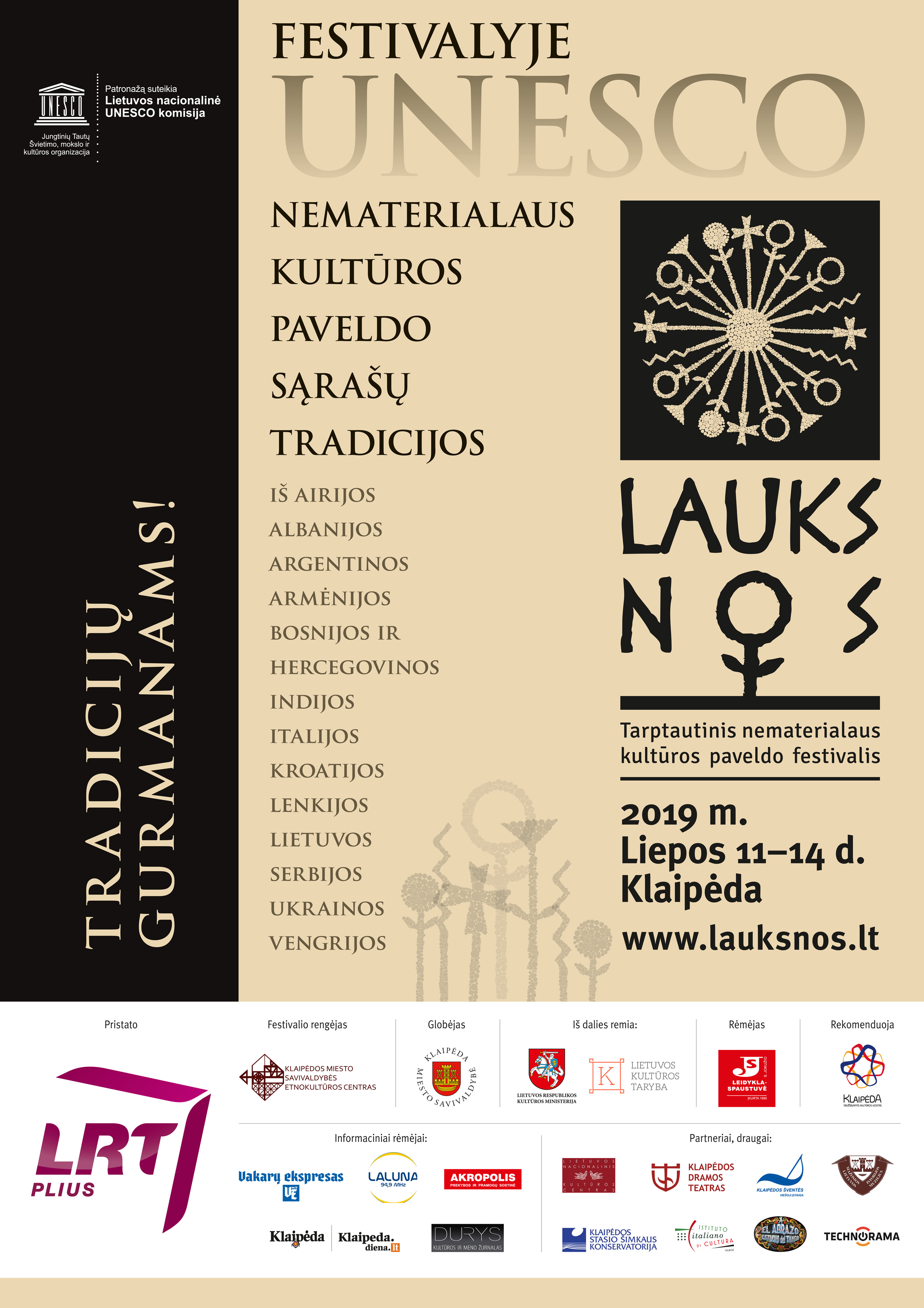 Renginys LAUKSNOS liepos 11-14 d. Klaipėda, programa | Klaipėdos etnokultūros centro nuotr.