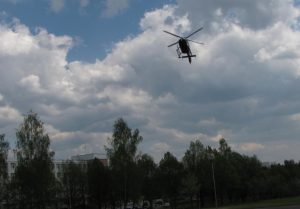 VSAT sraigtasparnis donorinį organą skraidino iš Rygos į Kauną | ntb.lrv.lt nuotr.