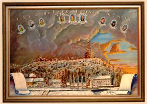 Pasvalio krašto muziejuje saugomas istorinių įvykių dalyvio Jono Nistelio užsakymu plačiau nežinomo dailininko B. Kebliko nutapytas paveikslas 1919 m. sausio 1 d. įvykiams atminti (XX a. 3 dešimt.?).