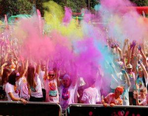 Color run renginio akimirkos | Alkas.lt, A. Sartanavičiaus nuotr.