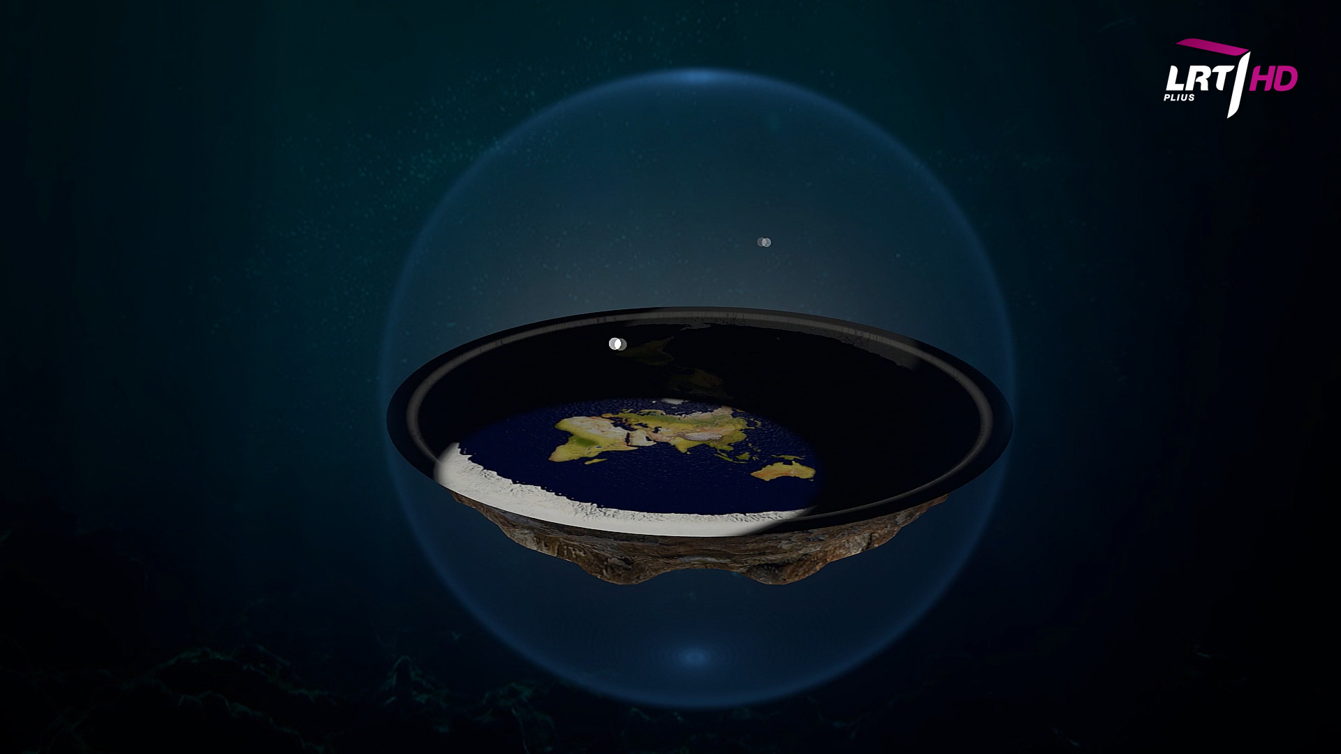  „Mokslo sriuba“: plokščios Žemės teoretikai stebina keisčiausiais argumentais | LRT nuotr.