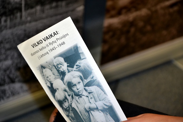  Paroda „Vilko vaikai: duonos keliu iš Rytų Prūsijos į Lietuvą. 1945–1948“ Pagėgių Vydūno viešojoje bibliotekoje | A. Andrulienės nuotr.