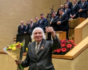 Albinui Kentrai paskirta Laisvės premija | lrs.lt nuotr.