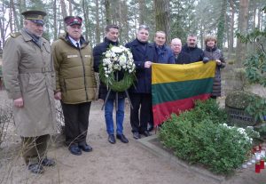 Rygoje lietuviai su latviais pagerbė 1991 m. Barikadų dienų kovotojus | R. Kaminsko nuotr.
