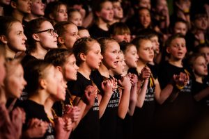 Knygų mugės Kultūros centrų salėje koncertuos Jungtinis Lietuvos vaikų choras | Rengėjų nuotr