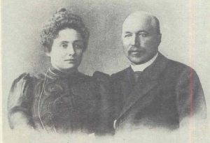 Petras Vileišis su žmona Alina (1904 05) | Lietuvos nacionalinės Martyno Mažvydo bibliotekos nuotr.